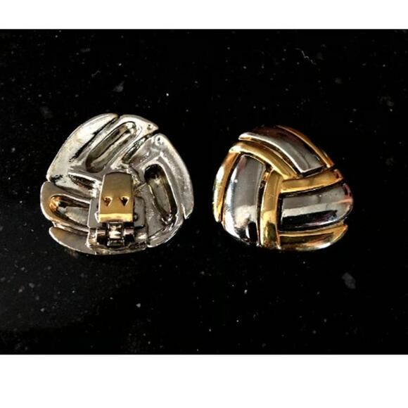 VINTAGE Silver & Gold SHOE Clips - Bluette Shoe Charms - Made In France - Picture 5 of 8